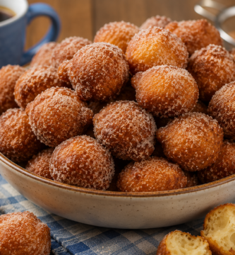 Receita de bolinho de chuva tradicional simples com água