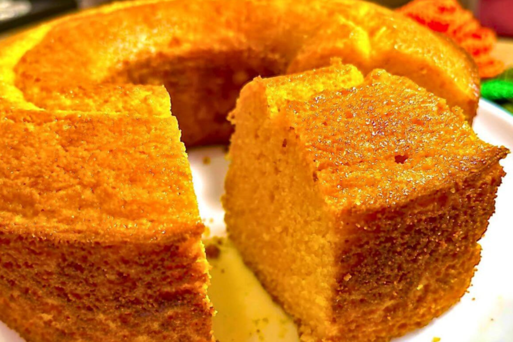 bolo de cenoura sem óleo e leite