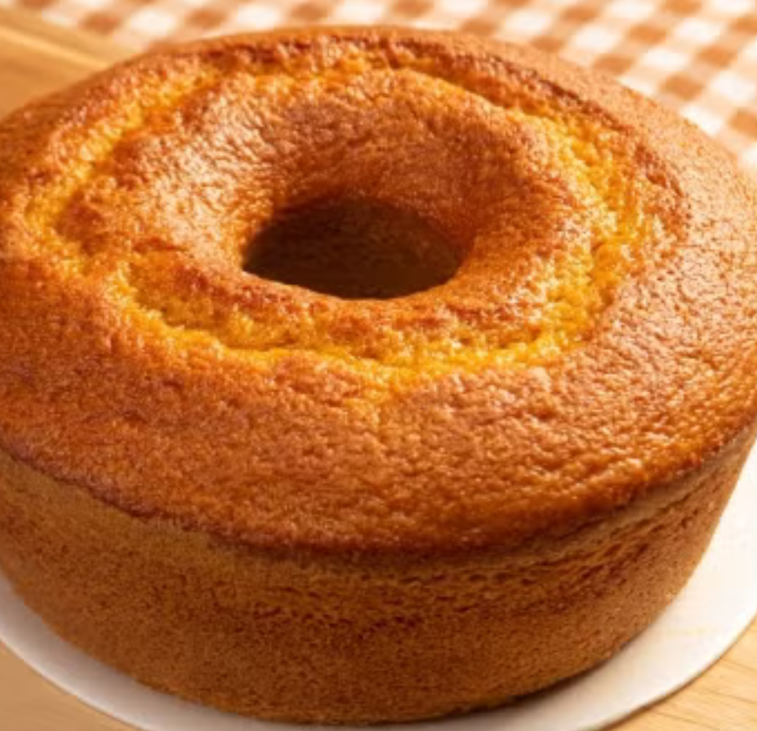 Receita de bolo simples de cenoura