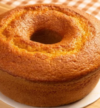 receita de bolo simples de cenoura