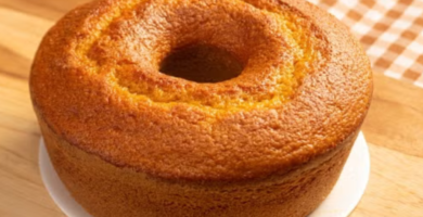 receita de bolo simples de cenoura