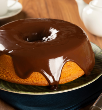 Bolo de cenoura sem oleo com aveia