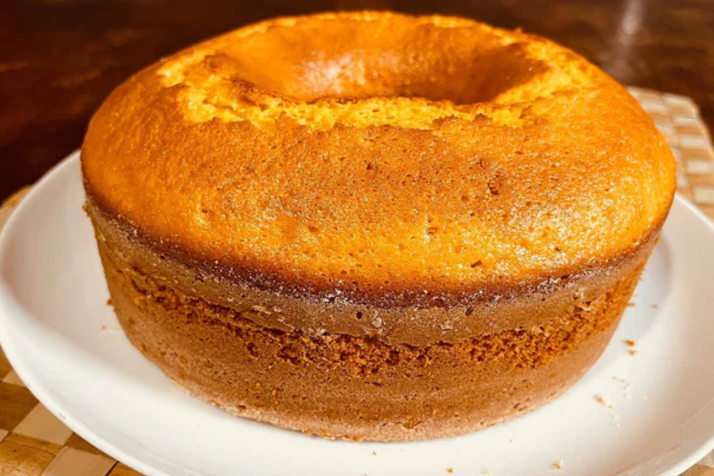 Bolo de cenoura sem óleo no liquidificador