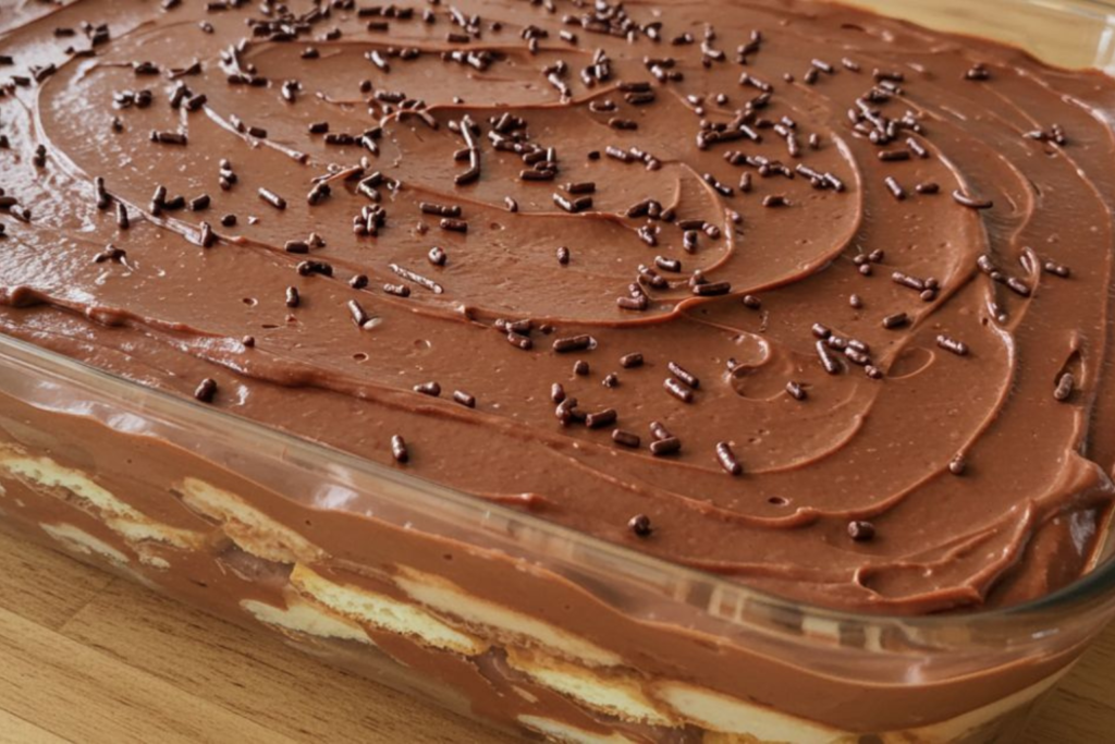 Pavê de chocolate
