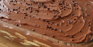 Pavê de chocolate