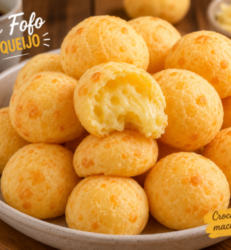 Bolinho Fofo de Pão de Queijo: Receita Fácil, Macia por Dentro e Crocante por Fora