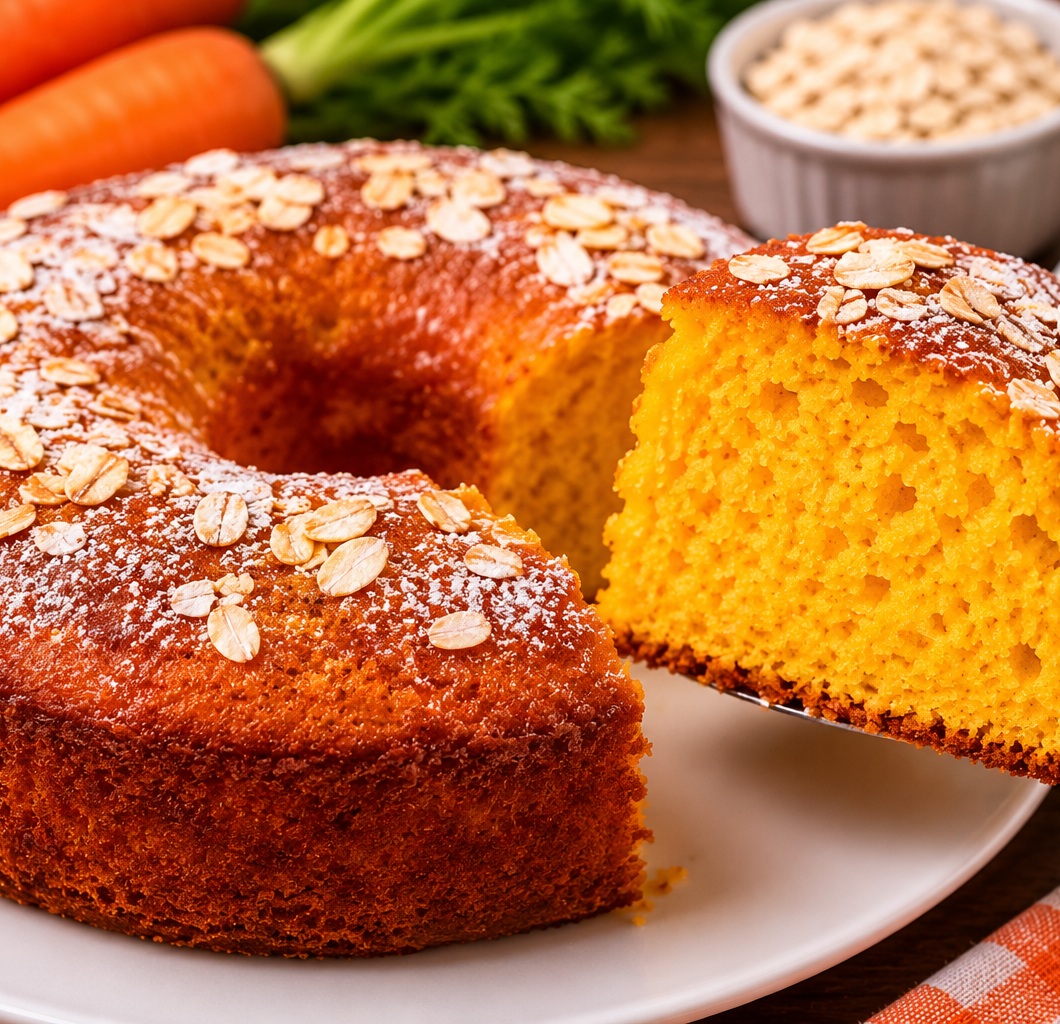 Bolo de cenoura com iogurte Rita Lobo