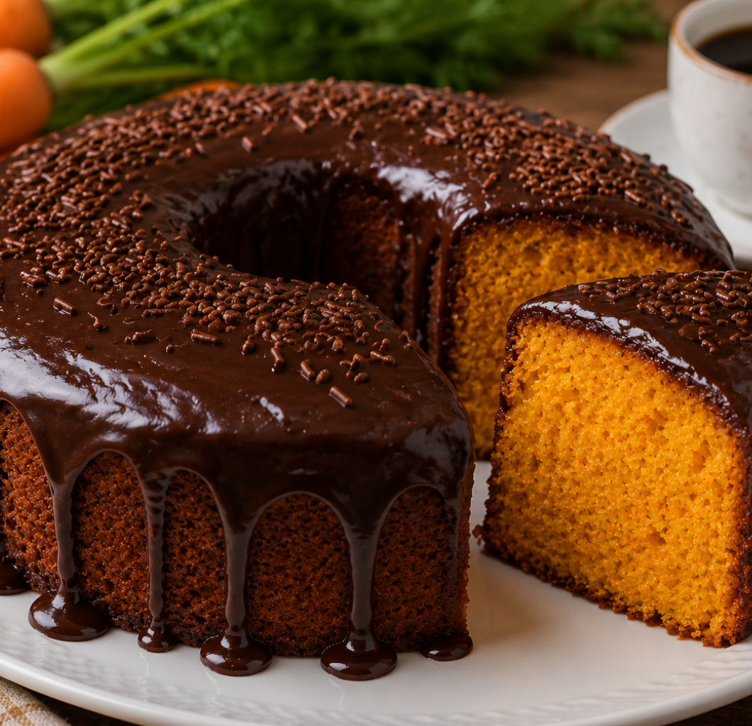 Bolo de cenoura sem óleo dá certo