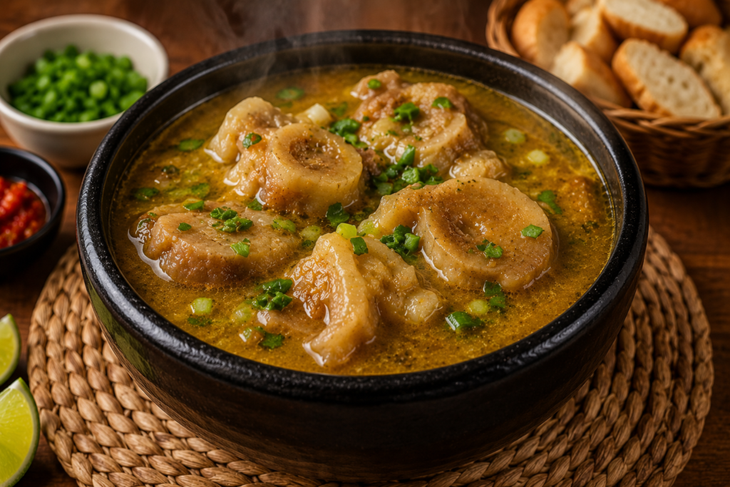 Como fazer caldo de mocotó