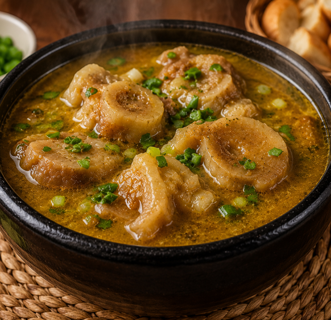 Como fazer caldo de mocotó