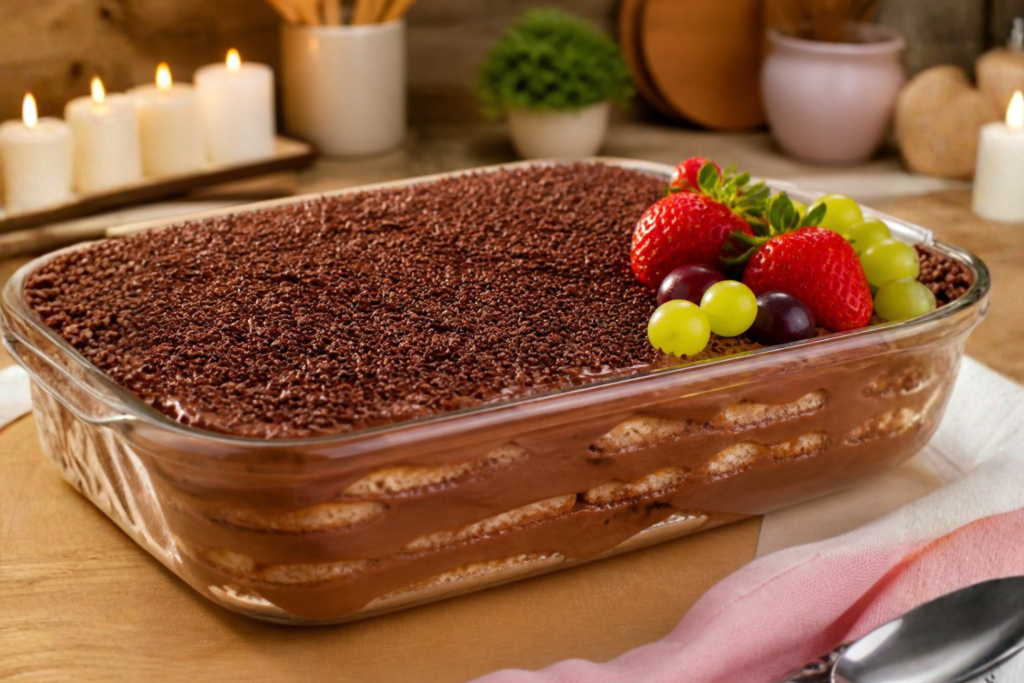 Se você está procurando uma sobremesa fácil, bonita e que agrada a toda a família, o pavê de chocolate cremoso é uma ótima escolha.