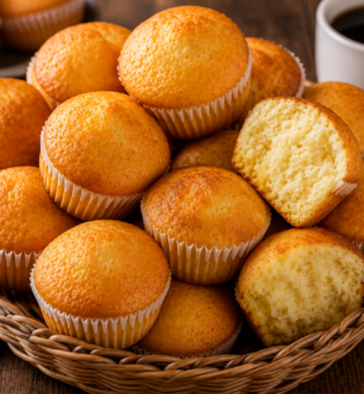 bolinho fofinho de trigo