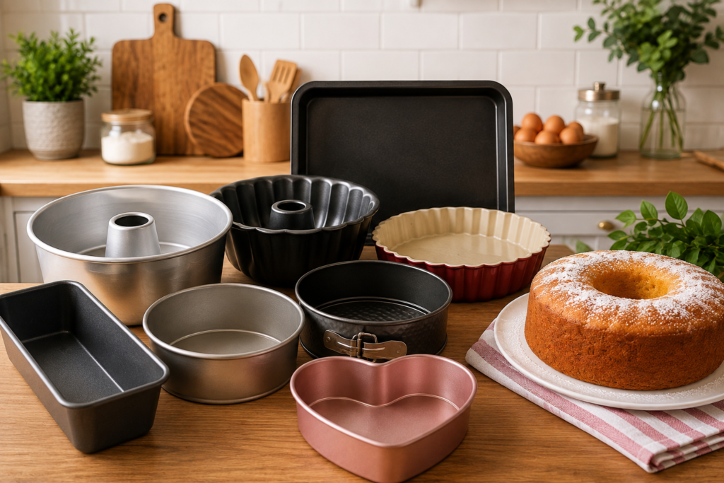 Melhores formas para bolo de diferentes tamanhos, formatos e materiais