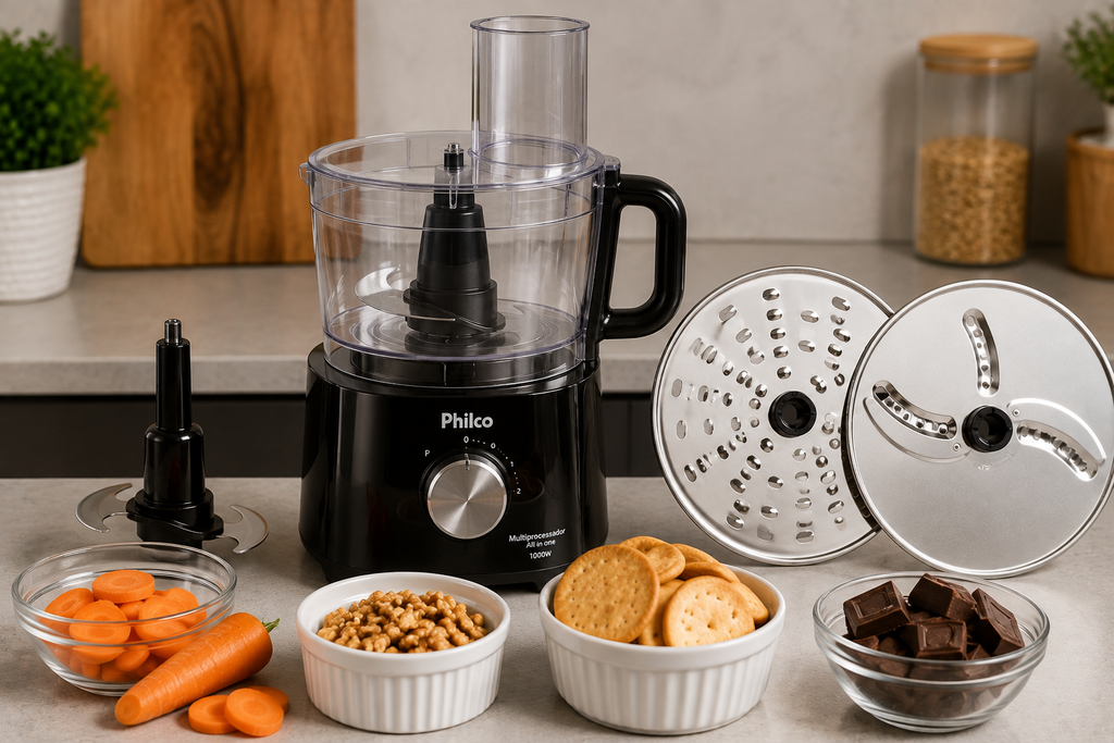 acessórios de processador de alimentos para receitas